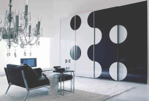 2012年的黑白配 8款时尚家居装修效果图_家居装修效果图
