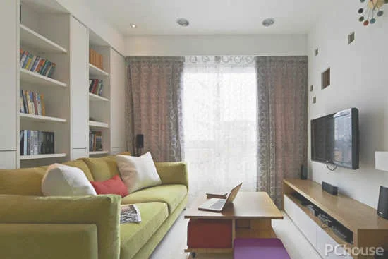 给家居换春装 纯色沙发打造小清新