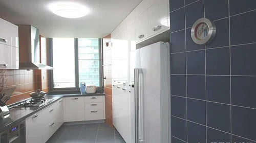 蓝绿编织格调 8款厨房装修效果图_家居装修效果图
