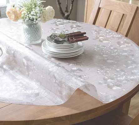 透明桌垫有水印怎么办