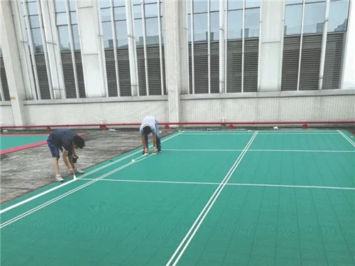 篮球场悬浮地板施工流程有哪些