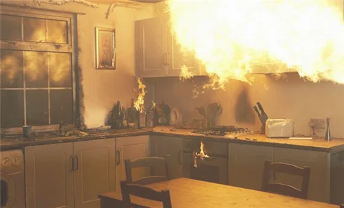 厨房着火用什么灭火器
