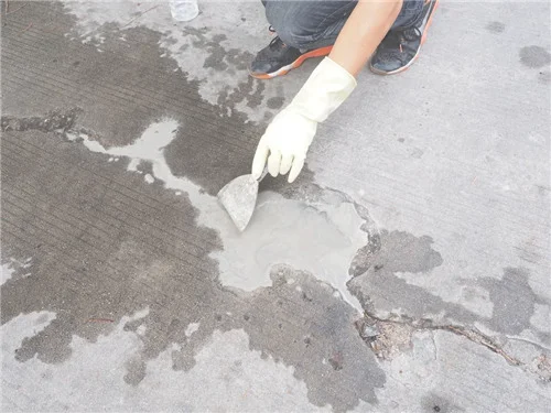 水泥地面裂缝可以用什么材料修补