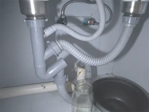 洗菜池下水管漏水怎么修补