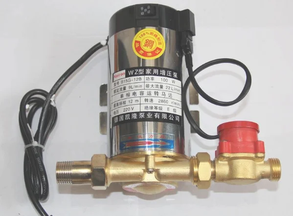 家用自来水增压泵怎么安装