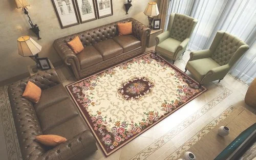 客厅地毯尺寸如何选择