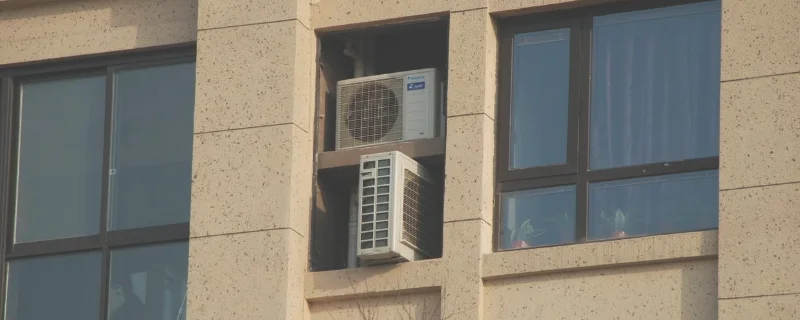 小区高层怎么装空调外机