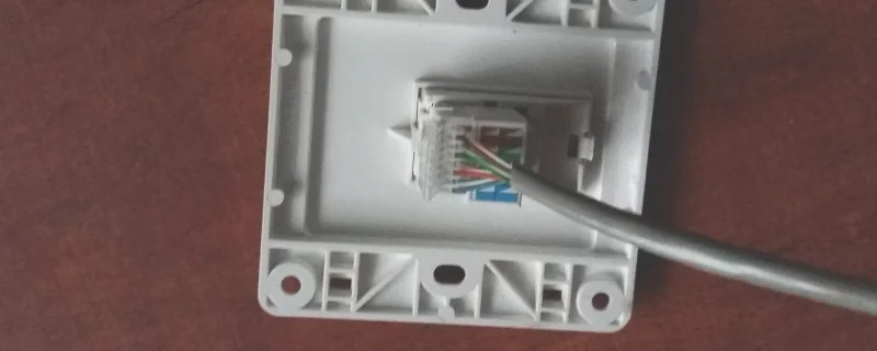 网线插座如何接线