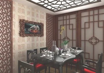 中式餐厅设计风格好看吗