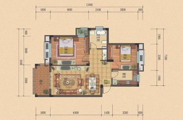 160平方米房子装修的设计图怎么画