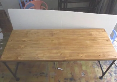 用木板怎样做简易桌子